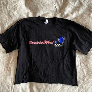 SSR wheels 50th anniversary cropped tee S